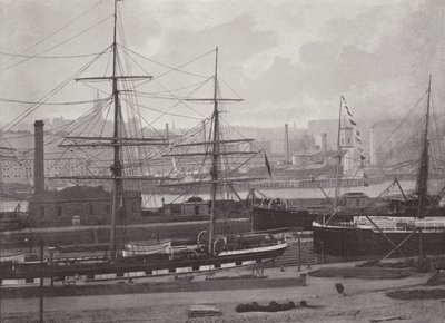 Shipping on the Clyde, Partick, Glasgow by English Photographer