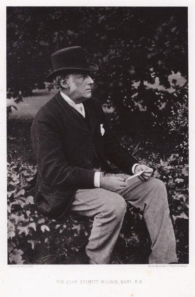 Sir John Everett Millais, English artist by English Photographer