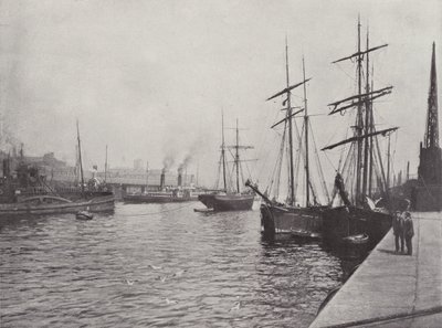 The Clyde at Glasgow by English Photographer