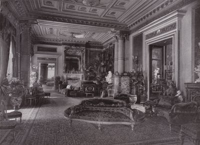 The Drawing Room, Marlborough House by English Photographer