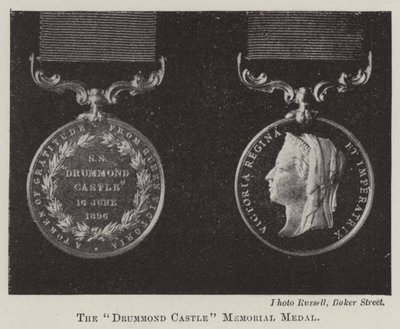 The Drummond Castle Memorial Medal by English Photographer