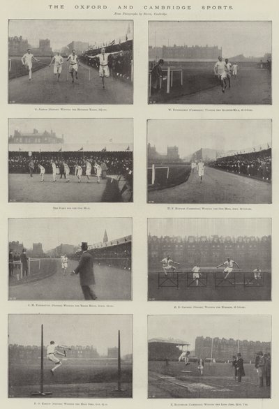 The Oxford and Cambridge Sports by English Photographer