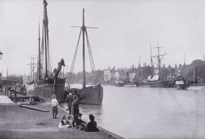 The Quays, Yarmouth by English Photographer