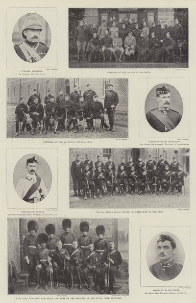 Troops of the Second Boer War by English Photographer