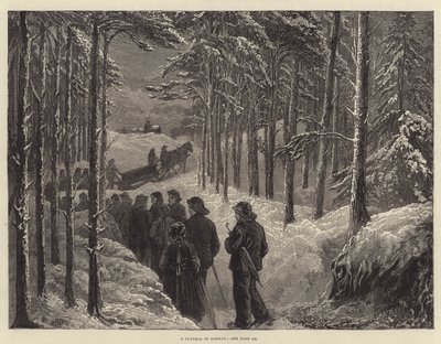 A Funeral in Norway by English School