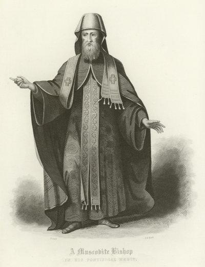 A Muscovite Bishop by English School