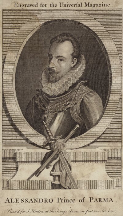 Alessandro Farnese, Prince of Parma by English School