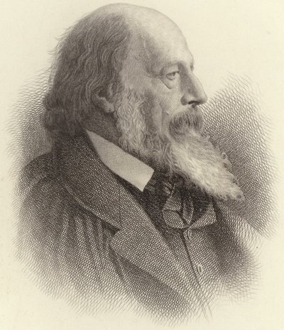 Alfred Tennyson by English School