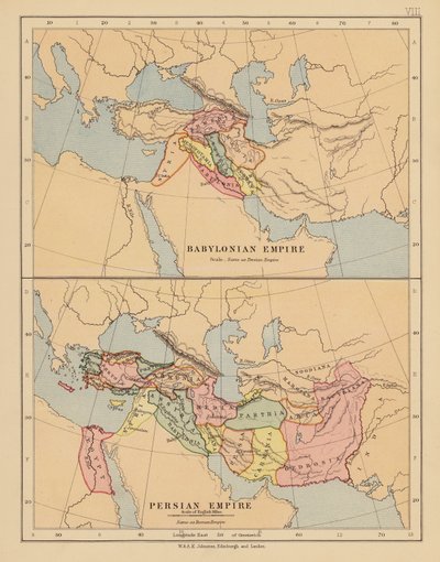 Babylonian Empire; Persian Empire by English School