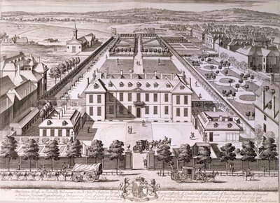 Burlington House in Piccadilly, 18th Century by English School