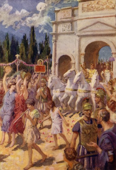 Caesar passes by by English School