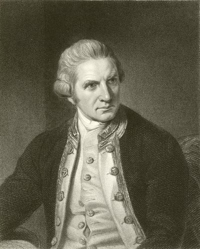 Captain Cook by English School