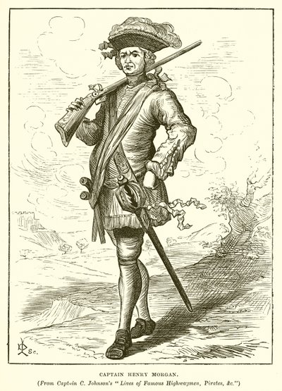 Captain Henry Morgan by English School