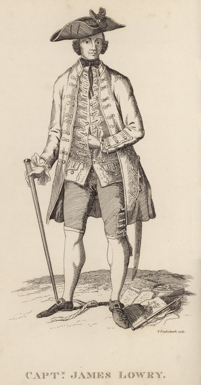 Captain James Lowry by English School