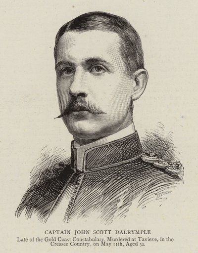 Captain John Scott Dalrymple by English School