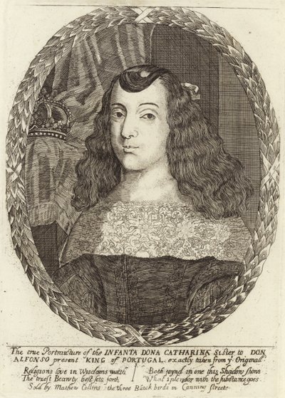 Catherine of Braganza by English School