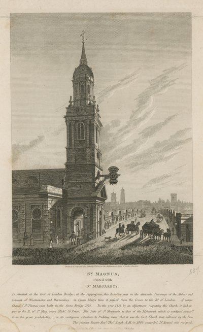 Church of St Magnus the Martyr by English School