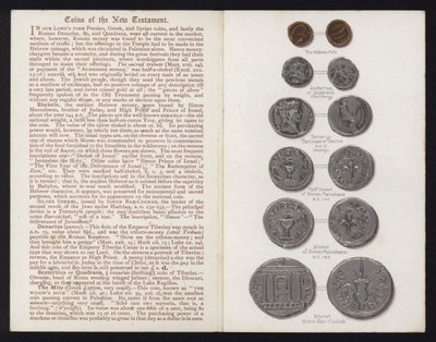 Coins of the New Testament by English School