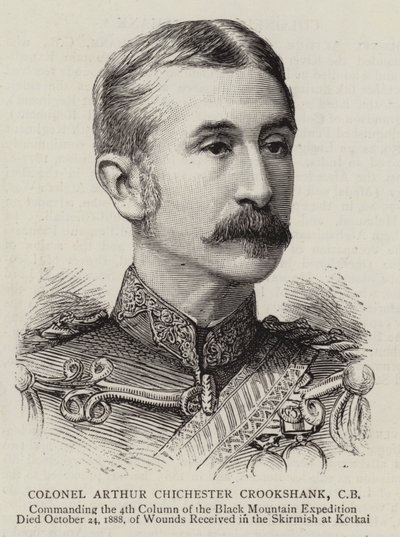 Colonel Arthur Chichester Crookshank by English School