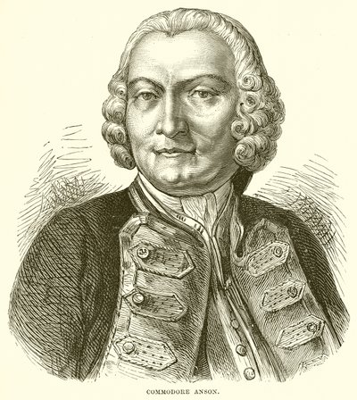 Commodore Anson by English School