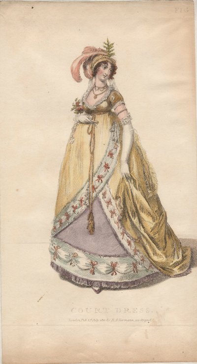 Court Dress by English School