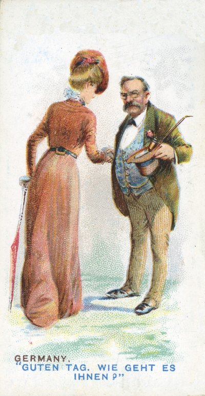 Customary Greeting in Germany by English School