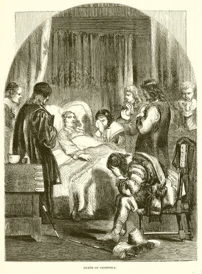 Death of Cromwell by English School