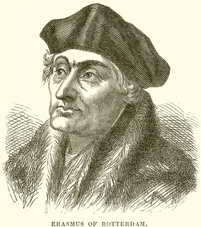 Erasmus of Rotterdam by English School