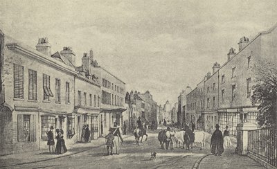 Eton High Street, 1844 by English School