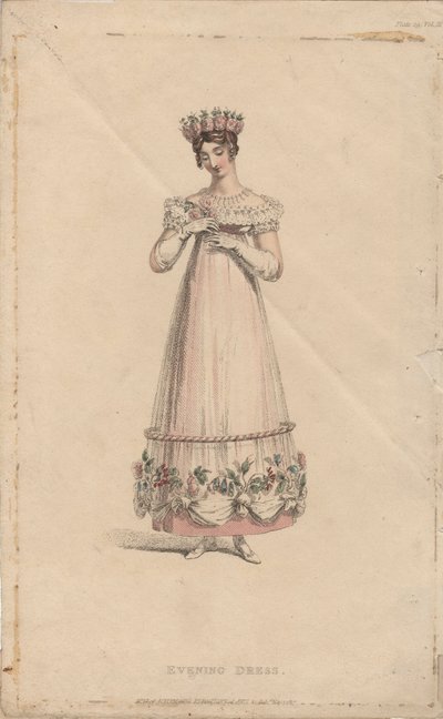 Evening dress by English School