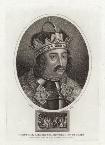 Frederick Barbarossa, Emperor of Germany by English School