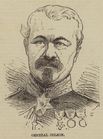 General Colson by English School