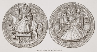 Great Seal of Elizabeth by English School