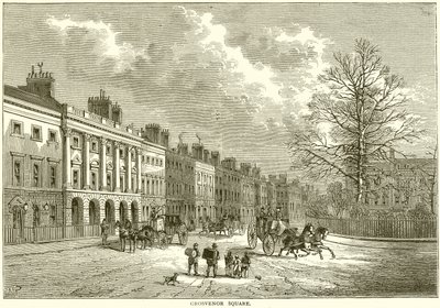 Grosvenor Square by English School