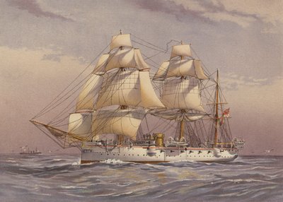 HMS Calliope, 3rd Class Cruiser by English School