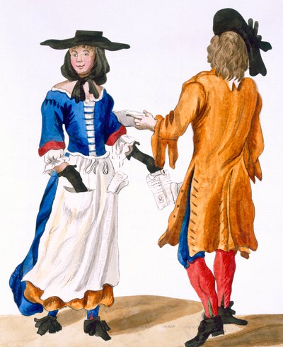 Habits of Ballad Singers, c.1675 by English School