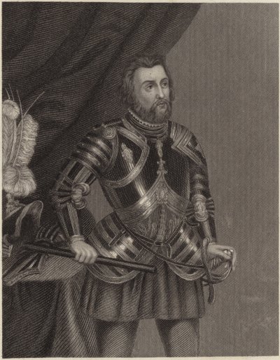 Hernando Cortes by English School