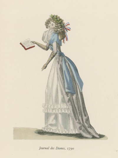 Journal des Dames, 1790 by English School