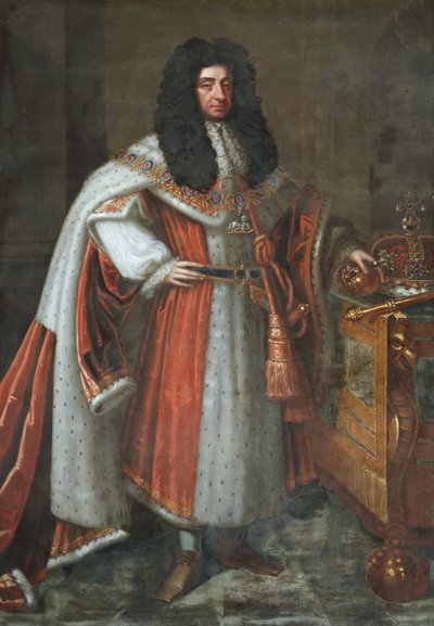 King Charles II by English School