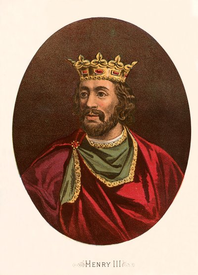 King Henry III by English School