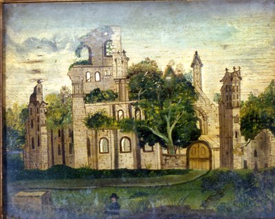 Kirkstall Abbey by English School