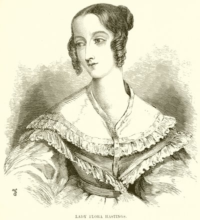 Lady Flora Hastings by English School