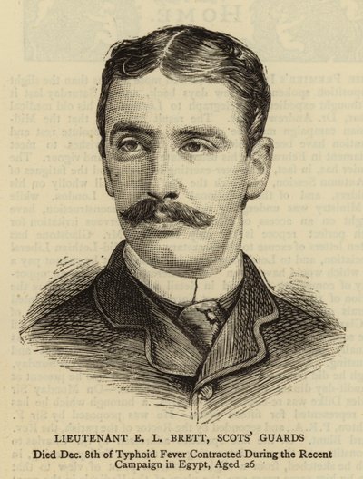 Lieutenant E L Brett, Scots