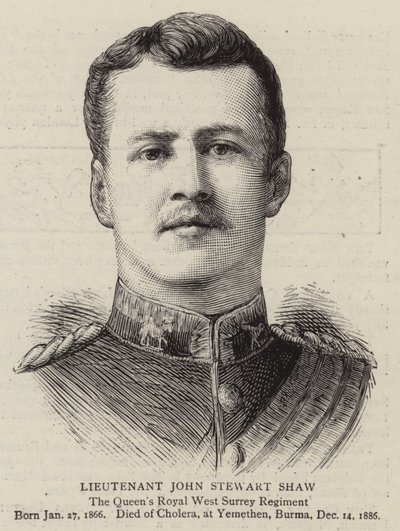 Lieutenant John Stewart Shaw by English School