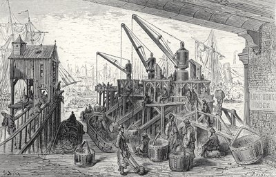 Limehouse Docks by English School