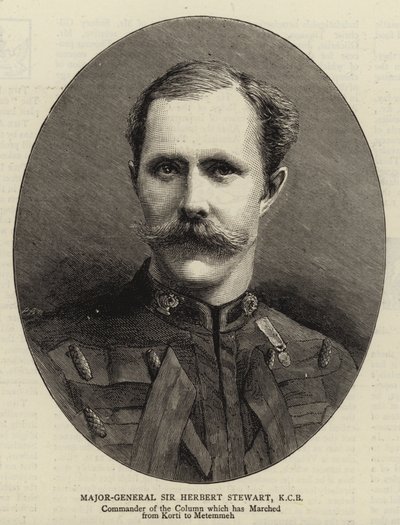 Major-General Sir Herbert Stewart, KCB by English School