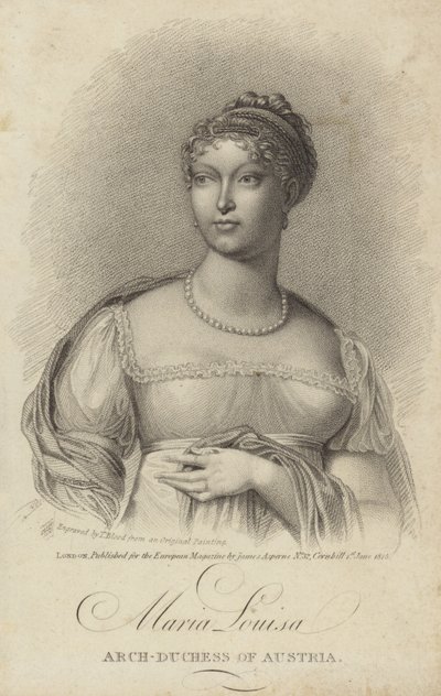 Maria-Louisa, Archduchess of Austria by English School