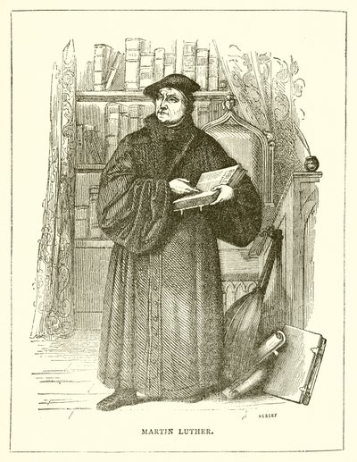 Martin Luther by English School