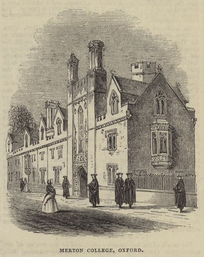 Merton College, Oxford by English School