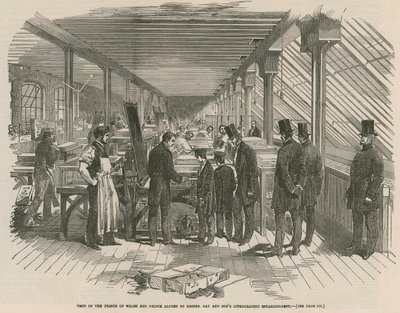 Messrs Day and Sons Lithographic Establishment by English School